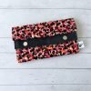 Full Size Women's Wallet Pink & Black - Slim Minimalist Wallet